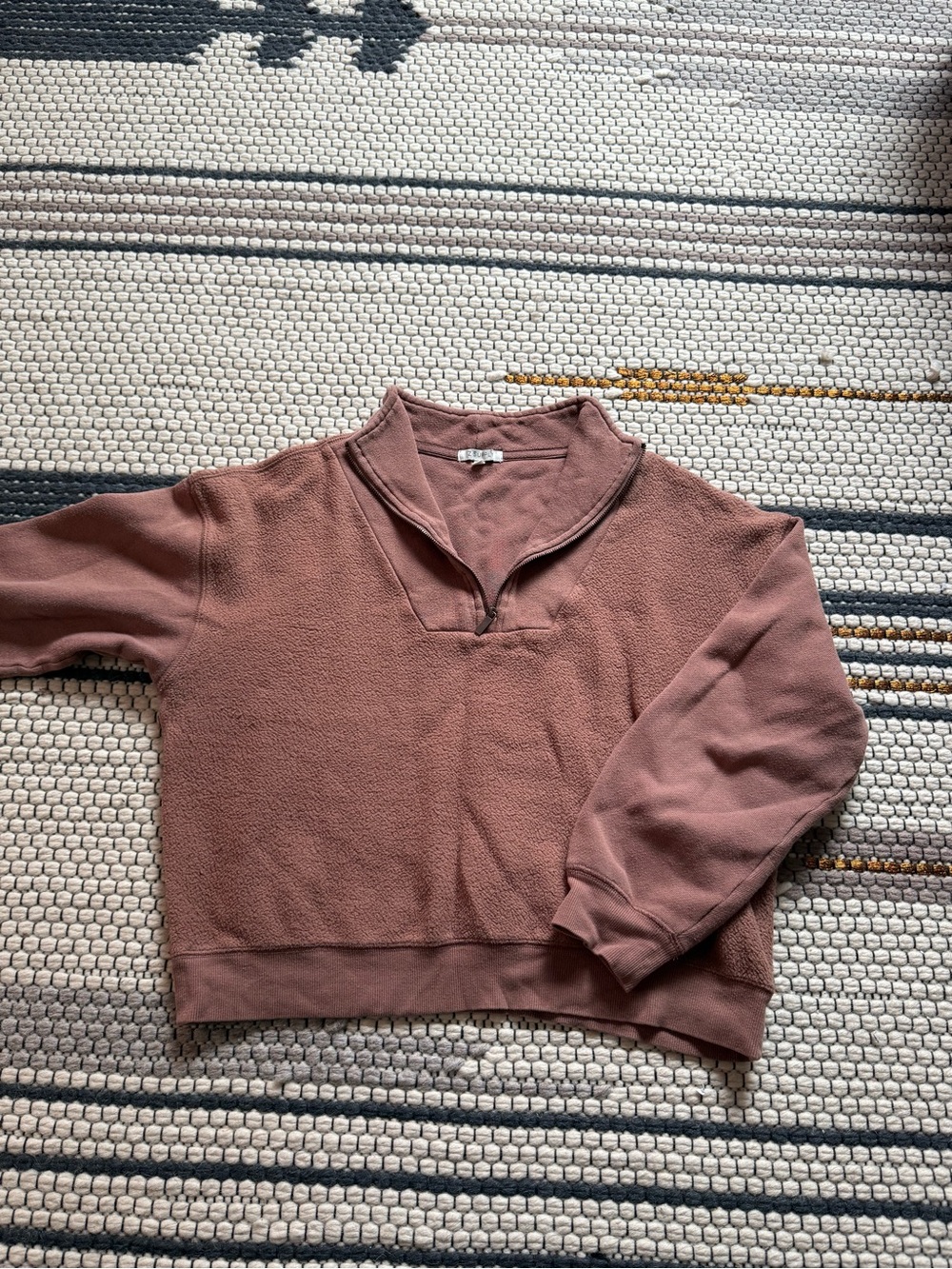 Z Supply Quarter-Zip Pullover Sweater